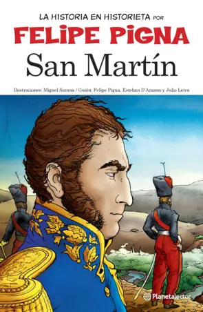 Portada La historieta argentina- San Martín