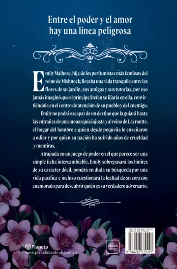 Contraportada El perfume del rey. Saga rey I. (Edición de lujo)