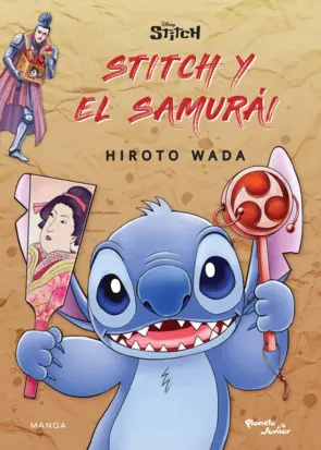 Portada Stitch y el samurái
