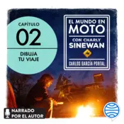 Portada El mundo en moto con Charly Sinewan: Capítulo 2. Dibuja tu viaje