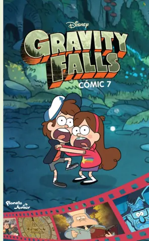 Portada Gravity Falls. Cómic 7