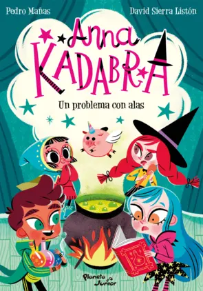 Portada Anna Kadabra 2. Un problema con alas