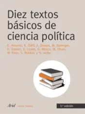Portada Diez textos básicos de ciencia política