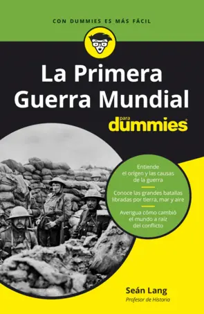 Portada La Primera Guerra Mundial para Dummies