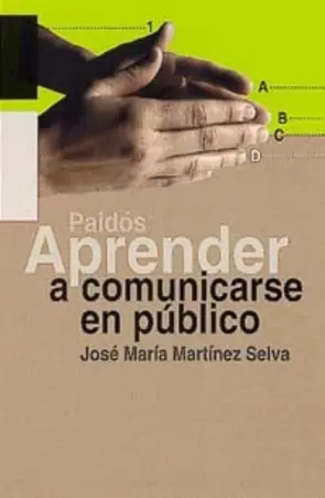 Portada Aprender a comunicarse en público