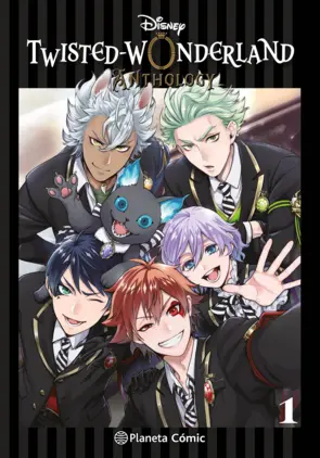 Portada Twisted Wonderland Anthology nº 01/02