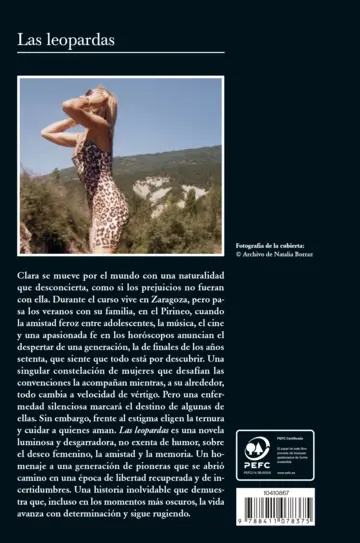 Contraportada Las leopardas