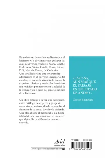 Contraportada Las casas de la vida