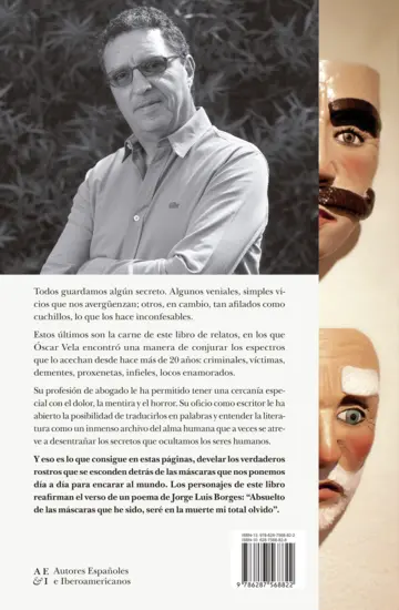 Contraportada Las máscaras que hemos sido