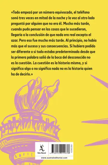 Contraportada La trilogía de Nueva York