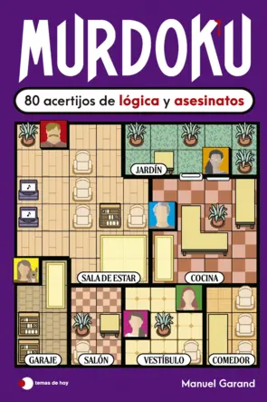 Portada Murdoku: 80 acertijos de lógica y asesinatos