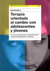 Portada Terapia orientada al cambio con adolesc y jo