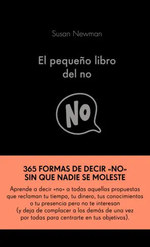 Portada El pequeño libro del no