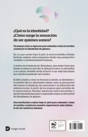 Miniatura contraportada Lo que somos bajo la piel