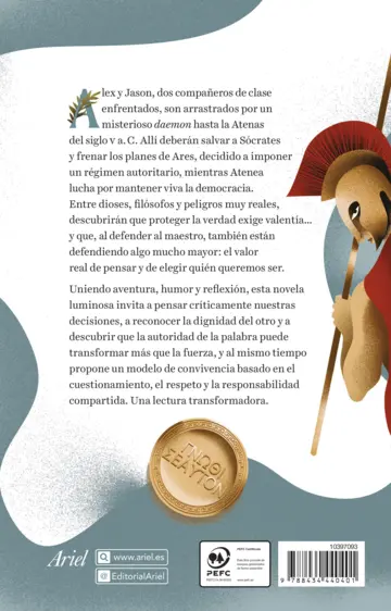 Contraportada Salvar a Sócrates