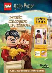 Portada Capitán del equipo de Quidditch. Lego Harry Potter