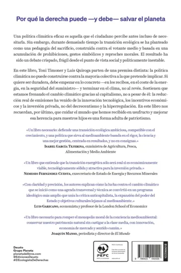 Contraportada El ecologista de derechas