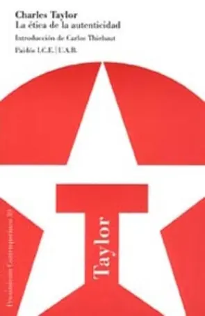 Portada La ética de la autenticidad