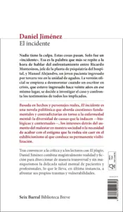 Miniatura contraportada El incidente