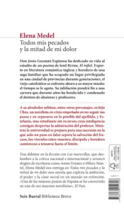 Miniatura contraportada Todos mis pecados y la mitad de mi dolor