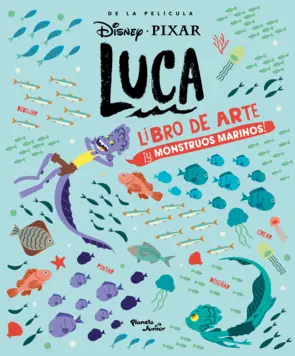 Portada Luca. Libro de arte y monstruos marinos