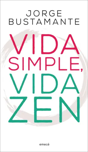 Portada Vida simple, vida zen