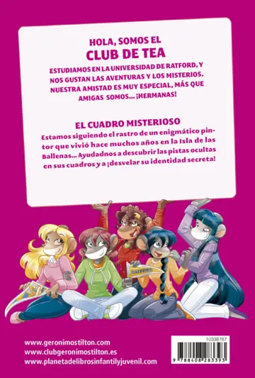 Contraportada El cuadro misterioso