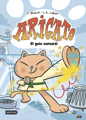 Portada Arigato 1. El gato samurái