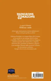 Miniatura contraportada La Saga de Dhamon nº 01/03 El héroe caído