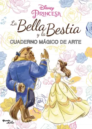 Portada La Bella y la Bestia. Cuaderno mágico de arte