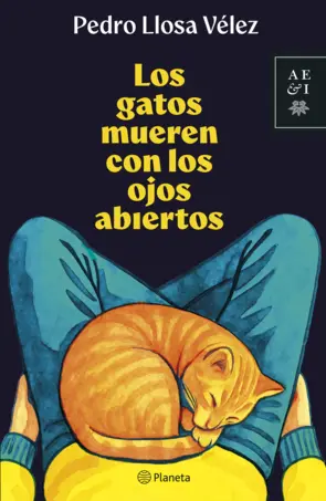 Portada Los gatos mueren con los ojos abiertos