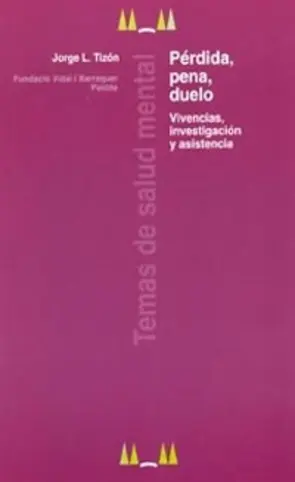 Portada Pérdida, pena, duelo