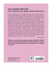Miniatura contraportada Las razones del arte