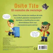 Miniatura contraportada Osito Tito. El camión de reciclaje