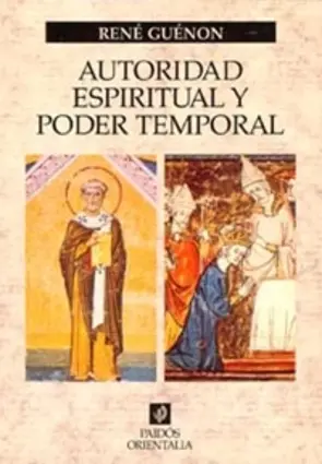 Portada Autoridad espiritual y poder temporal