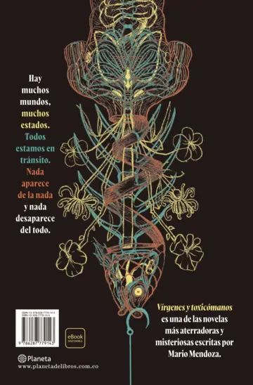 Contraportada Vírgenes y toxicómanos