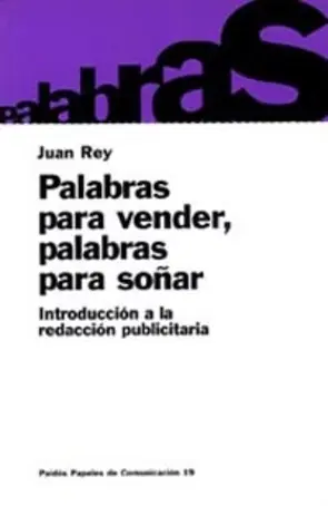 Portada Palabras para vender, palabras para soñar