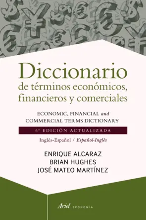 Portada Diccionario de términos económicos, financieros y comerciales