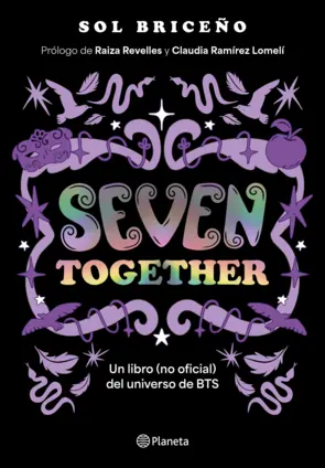 Portada Seven Together. Un libro (no oficial) del universo de BTS