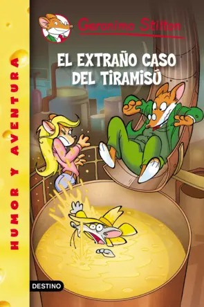 Portada Stilton 49- El extraño caso del tiramisú