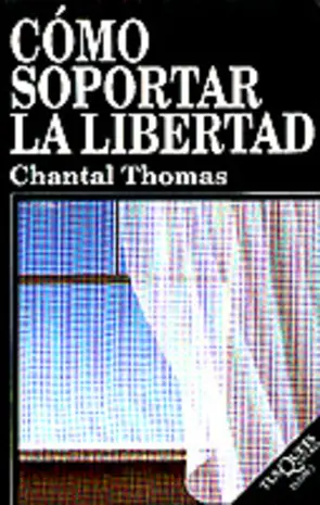 Portada Cómo soportar la libertad