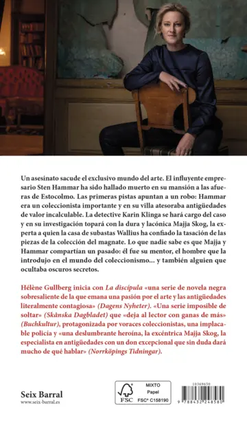 Contraportada La discípula