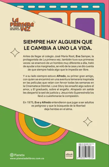 Contraportada La primera vez: Eva '75