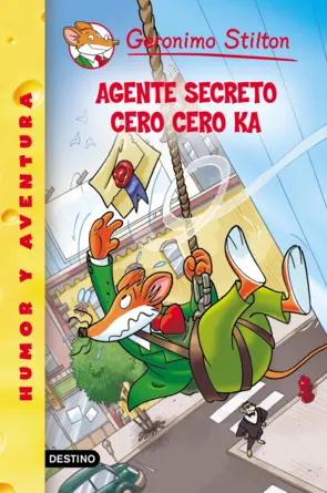Portada Stilton 43- Agente secreto Cero Cero Ka