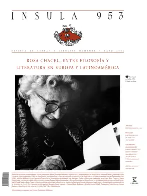 Portada Rosa Chacel, entre filosofía y literatura en Europa y Latinoamérica