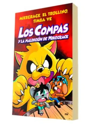 Portada Compas 4. Los Compas y la maldición de Mikecrack