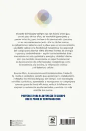 Miniatura contraportada El poder de la flexibilidad metabólica