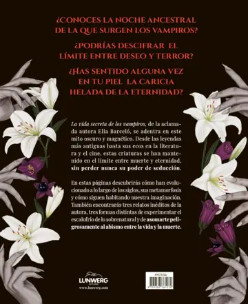 Contraportada La vida secreta de los vampiros