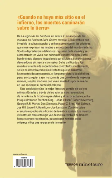 Contraportada Zombies