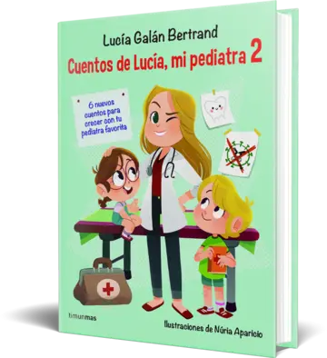 Portada Cuentos de Lucía, mi pediatra 2